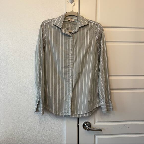 Ann Mashburn Stripe Button Up - Picture 1 of 5